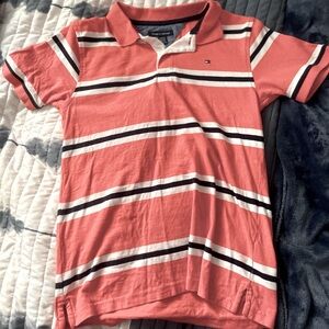 Tommy Hilfiger striped polo boys medium